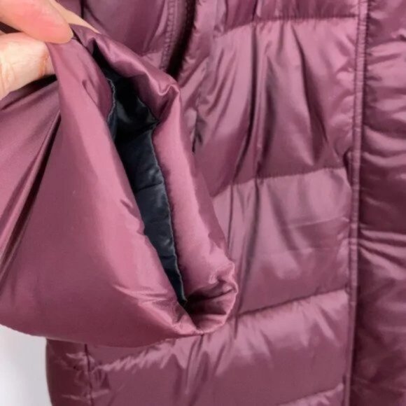 NWT Barbour 8 Weatheram Quilted Coat Burgundy Red - Picture 10 of 14
